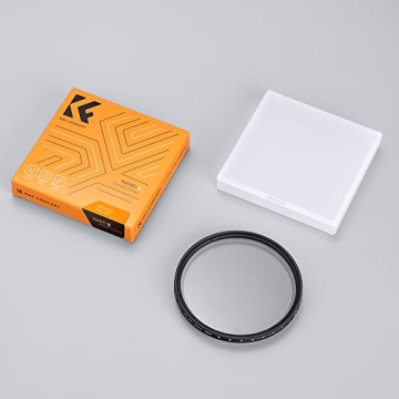 K&F Concept 72mm Variable ND2-ND400 Lens Filter for Photographers