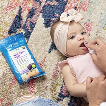 Dr. Brown's Tooth and Gum Wipes - 30 Count Eco-Friendly