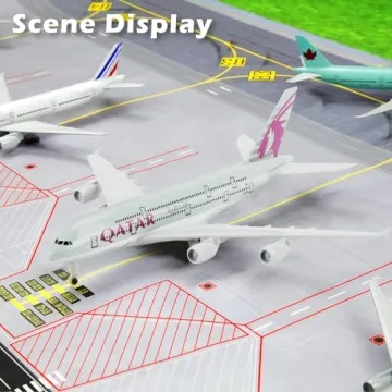 Qatar A380 Diecast Airplane Model Perfect Gift for Enthusiasts