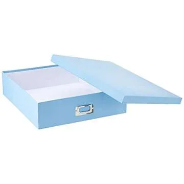 Pioneer Jumbo Scrapbook Storage Box, Sky Blue