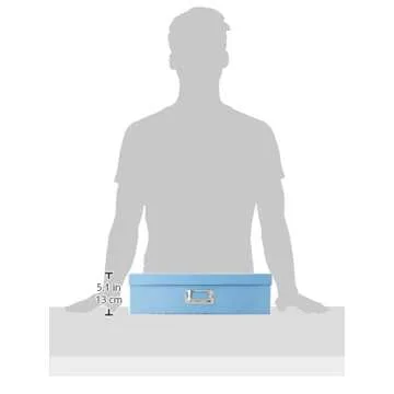 Pioneer Jumbo Scrapbook Storage Box, Sky Blue