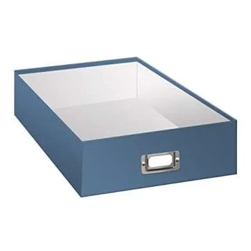 Pioneer Jumbo Scrapbook Storage Box, Sky Blue