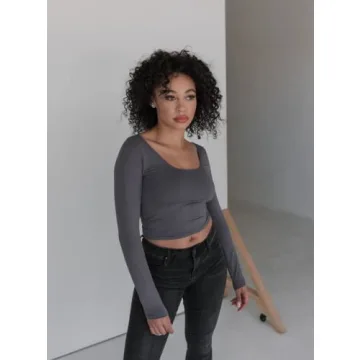 Almere Long Sleeve Top - Seamless Comfort & Style for Women