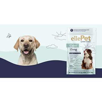 ELLEPET Calm Chews for Large Dogs | Stress Relief & Wellness