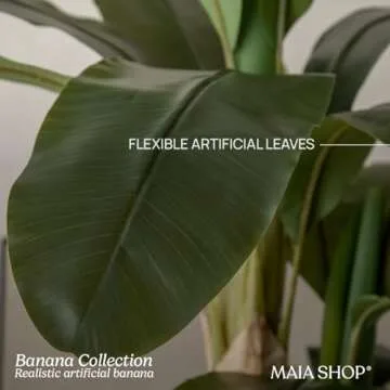 Transform Your Decor with 6ft Artificial Banana Tree