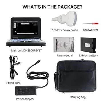 Portable Veterinary Ultrasound Scanner for Animal Pregnancy