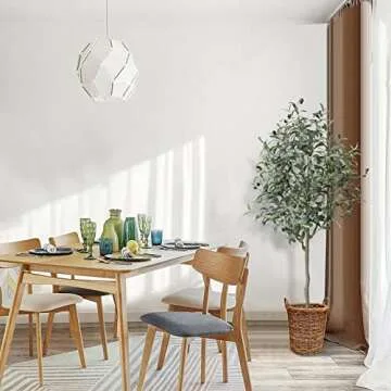 Chantoo 2Pack Olive Tree 5FT Olive Trees Artificial Indoor Faux Olive Tree Artificial Olive Tree for Office Home Decor Faux Plants Indoor Tall Fake Plants with Realistic Trunk and Lifelike Fruits