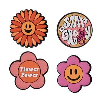 Peace Love Shoe Charms for Shoes Decoration Accessories for Charm ornament Girls Boys Men Women Party Favor