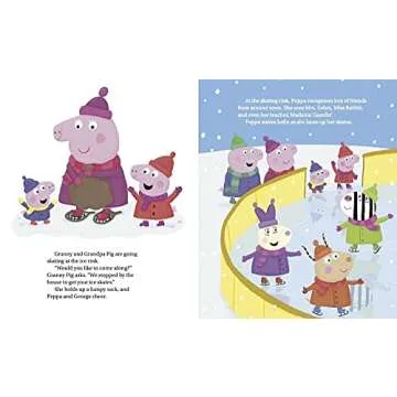 Hooray for Snow! (Peppa Pig) (Little Golden Book)