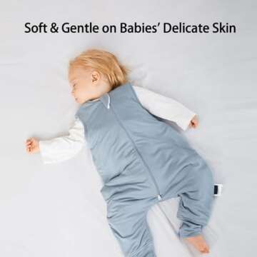 BubblePanda Toddler Sleep Sack with Feet - 2T to 3T