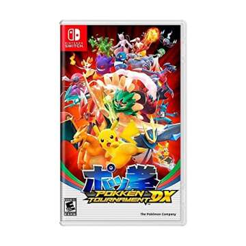 Pokkén Tournament DX for Nintendo Switch - Engage in Realistic Pokémon Combat