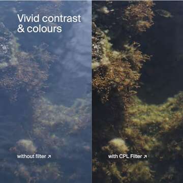 Urth CPL Lens Filter - Enhance Vibrant Images