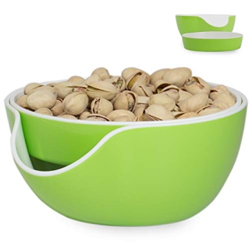 Stylish Pistachio Snack Serving Bowl - Perfect for Parties