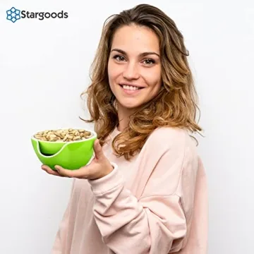 Stylish Pistachio Snack Serving Bowl - Perfect for Parties