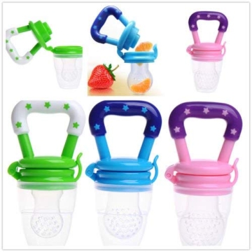 AMBROSIA Baby Fruit Feeder Pacifier Set for Safe Feeding