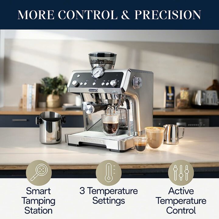 De'Longhi EC9355M Espresso Machine 1.3L Stainless Steel