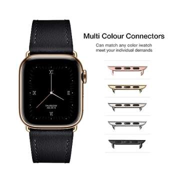 Stylish Genuine Leather Apple Watch Band for All Models