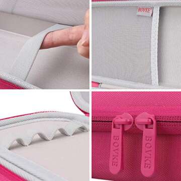 BOVKE Hard Stethoscope Case for 3M Littmann and More