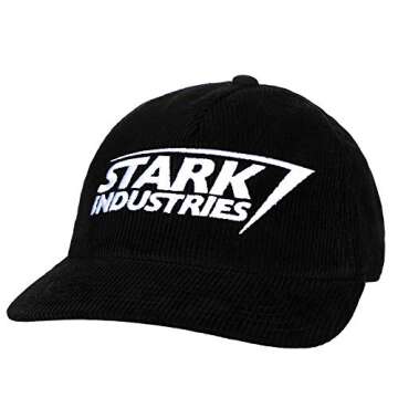 Iron Man Stark Industries Corduroy Snapback Hat - Marvel Essential