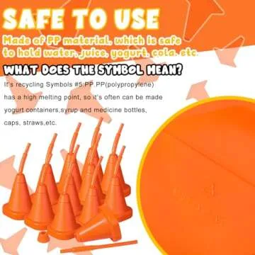 Gerrii Construction Cone Cups for Race Car Parties