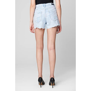 Stylish BLANKNYC Women's Denim Patchwork Cut Off Shorts