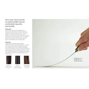 Shun Kanso 5.5" Hollow Ground Santoku Knife, Handcrafted Japanese All Purpose Knife, AUS10A Stainless Steel Blade, Tagayasan Handle, Versatile Japanese Cutting Tool for Professional and Home Chefs