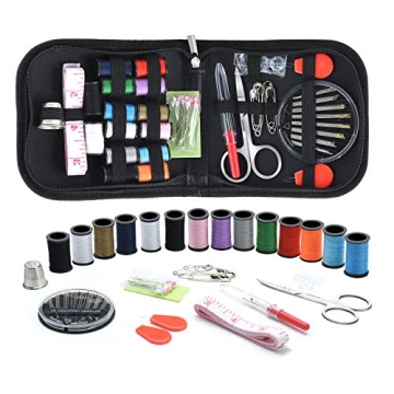 Portable Sewing Kit for Easy Repairs and Travel