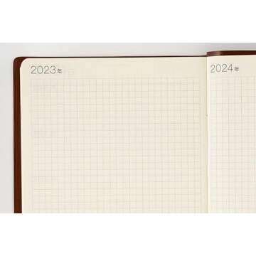 Hobonichi Techo 5-Year Techo Book [Japanese/A5/January 2023 Start/2023 to 2027/5-Years Diary]
