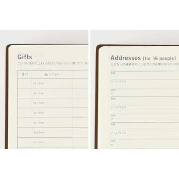 Hobonichi Techo 5-Year Techo Book [Japanese/A5/January 2023 Start/2023 to 2027/5-Years Diary]