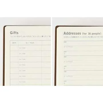 Hobonichi Techo 5-Year Techo Book [Japanese/A5/January 2023 Start/2023 to 2027/5-Years Diary]