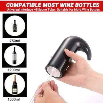 Instant Electric Wine Aerator Dispenser for All Wine Types