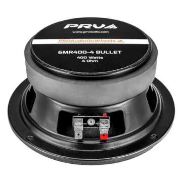 PRV AUDIO 6.5" Midrange Bullet Speaker - High Output Sound