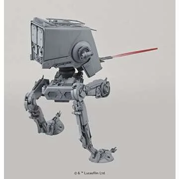 Bandai AT-ST 1/48 Scale Model Kit for Star Wars Enthusiasts