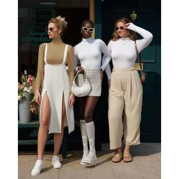 Chic MANGOPOP Mock Neck Bodysuit for Elegant Style