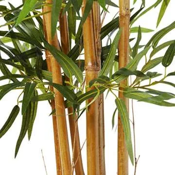 Nearly Natural 5' Bamboo Tree - Elegant Faux Plant