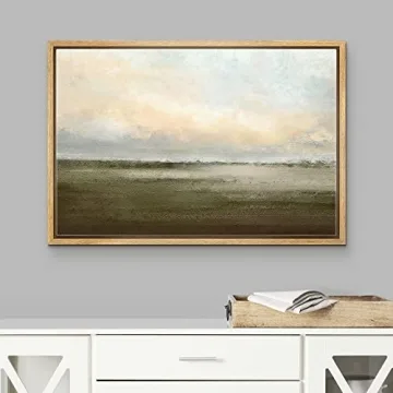 Stunning Watercolor Dusk Sky Canvas Print for Home Decor