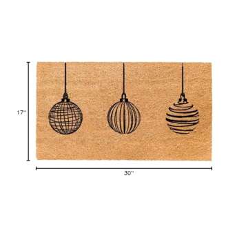 THEODORE MAGNUS Christmas Door Mat - Durable & Eco-Friendly