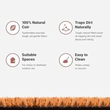 THEODORE MAGNUS Christmas Door Mat - Durable & Eco-Friendly