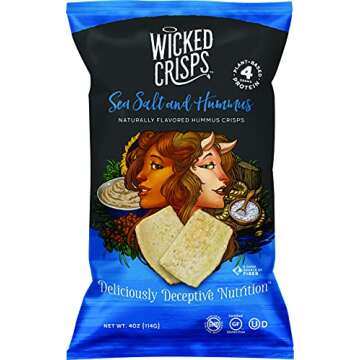Baked Veggie Chips, Wicked Crisps - Healthy & Delicious Snack