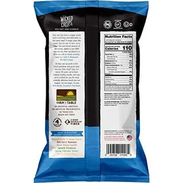 Baked Veggie Chips, Wicked Crisps - Healthy & Delicious Snack