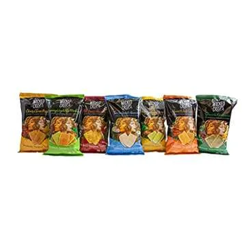 Baked Veggie Chips, Wicked Crisps - Healthy & Delicious Snack