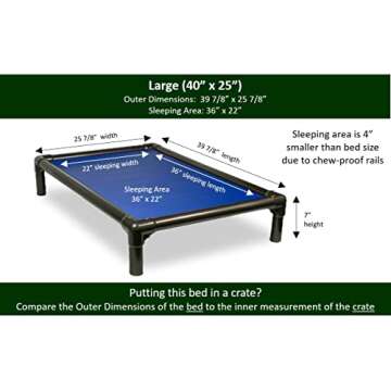 Kuranda Chewproof Dog Bed - Durable Comfort for All Dogs