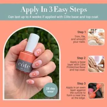 Côte Nail Polish No. 32 - Classic Red Vegan Polish