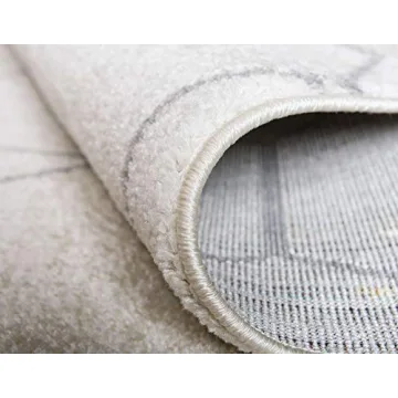 Unique Loom Trellis Frieze Area Rug - Geometric Design