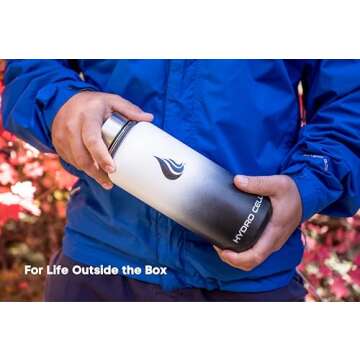 Hydro Cell Insulated Water Bottle - Perfect for Hot & Cold Drinks