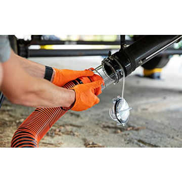 Camco Clear Sewer Hose Adapter for Easy RV Waste Management