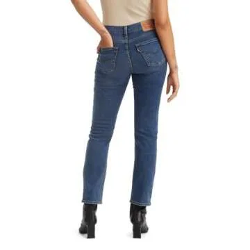 Levi's Women's 724 High Rise Straight Jeans, Bringing The Game, 25 Regular