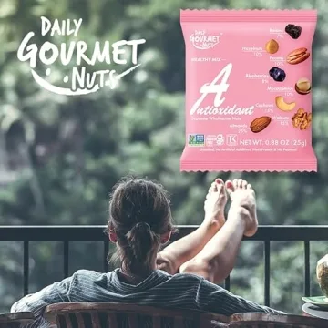 Daily Gourmet Nuts - Healthy Unsalted Nut Snack Packs