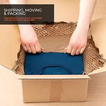 Premium Honeycomb Packing Paper for Shipping and Moving
