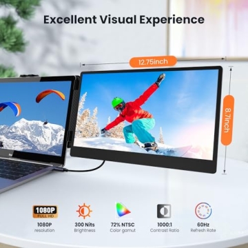 14-inch 1080P FHD Portable Laptop Monitor